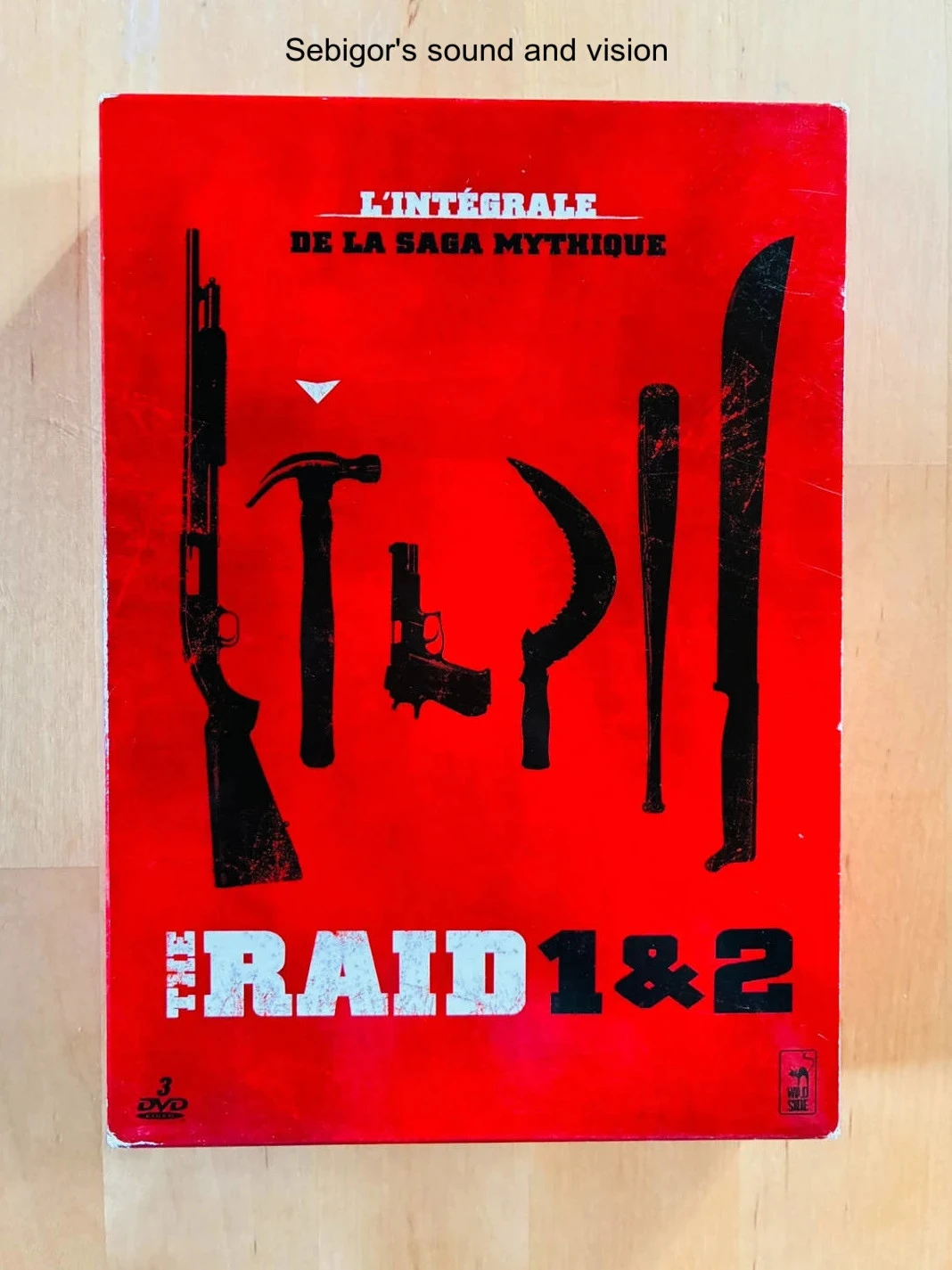 Coffret 2 DVD The Raid 1 et 2.